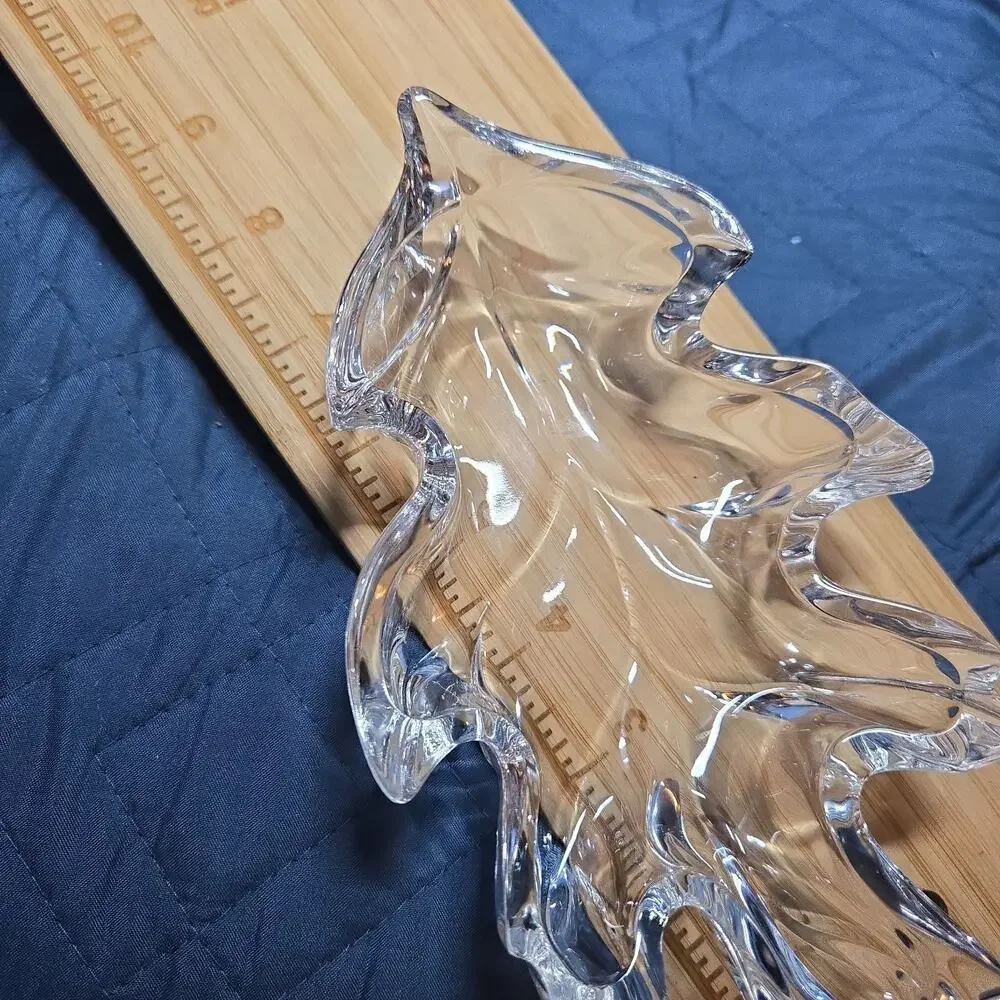 Marquis Waterford Crystal Oak Leaf Dish